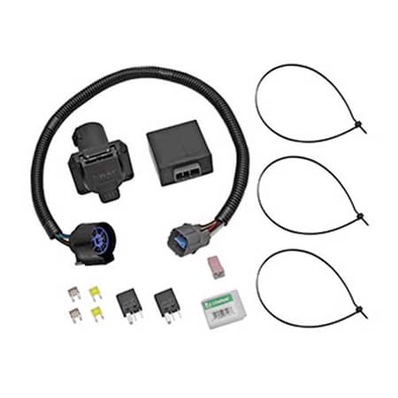 Abacus Tow Package Wiring Harness 7-Way With Circuit Protected Modulite HD Module, 11 x 7.98 x 3.12 in. AB54266